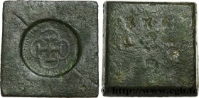 SPAIN
Type : Poids monétaire pour la pièce de 8 Écus 
Date : (XVIIe-XVIIIe siècles) 
Date : n.d. 
Metal : copper 
Diameter : 31  mm
Weight : 26,19  g....