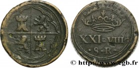 SPAIN
Type : Poids monétaire pour la pièce de 8 Reales 
Date : (XVIIe-XVIIIe siècles) 
Date : n.d. 
Metal : brass 
Diameter : 25  mm
Orientation dies ...