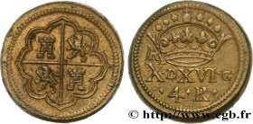 SPAIN (KINGDOM OF) - MONETARY WEIGHT
Type : Poids monétaire pour la pièce de quatre réaux 
Date : (XVIIe-XVIIIe siècles) 
Date : n.d. 
Mint name / Tow...