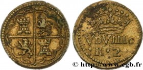 SPAIN (KINGDOM OF) - MONETARY WEIGHT - PHILIP IV OF SPAIN
Type : Poids monétaire pour la pièce de deux réaux 
Date : (XVIIe-XVIIIe siècles) 
Date : n....