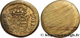 ITALY - DUCHY OF SAVOY - MONETARY WEIGHT
Type : Poids monétaire pour le quart d’écu 
Date : (après 1793) 
Date : n.d. 
Metal : brass 
Diameter : 24  m...
