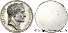 PREMIER EMPIRE / FIRST FRENCH EMPIRE
Type : Médaille uniface, Napoléon Ier 
Date : n.d. 
Metal : tin 
Diameter : 40,5  mm
Weight : 25,46  g.
Edge : li...
