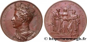 CHARLES X
Type : Médaille, Sacre de Charles X 
Date : 1825 
Metal : copper 
Diameter : 41  mm
Weight : 37,93  g.
Edge : lisse 
Puncheon : sans poinçon...