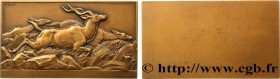 III REPUBLIC
Type : Plaquette animalière - les koudous 
Date : (c.1931) 
Metal : bronze 
Diameter : 47  mm
Engraver : Thenot 
Weight : 128,6  g.
Edge ...