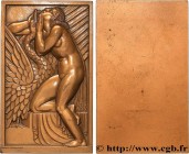 ART, PAINTING AND SCULPTURE
Type : Plaque, Léda et le cygne, refrappe 
Date : 1980 
Mint name / Town : Monnaie de Paris 
Metal : bronze 
Diameter : 10...