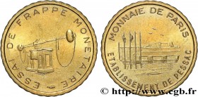 EUROPEAN CENTRAL BANK
Type : 10 Cent euro, essai de frappe monétaire dit de “Pessac” 
Date : n.d. 
Mint name / Town : Pessac 
Quantity minted : --- 
M...