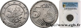 GERMANY
Type : Essai 5 Cent Euro 
Date : 2012 
Mint name / Town : Munich D 
Quantity minted : nc 
Metal : white metal 
Diameter : 19,5  mm
Orientation...