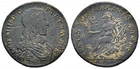 Jeton, Ordinaire des guerres, Paparel Trésorier n.d., Cuivre 4.44 g.
F. 923
TTB
