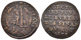 Jeton, Flandre, Philippe II, 1575, Cuivre 4.44 g.
F. 13763, TTB