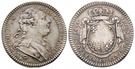 Louis XV, Jeton des états de Bretagne, 1784, AG 6.67 g.
F. 8789
TTB-SUP