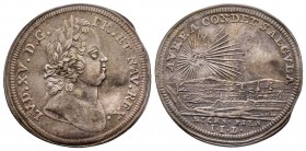 Jeton, Louis XV, Nuremberg, AG 1.90 g.
F. 13246v
legerement plié. TTB