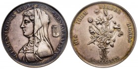 Médaille, Clementina Isaura, AG 17.60 g. 35 mm par Dibois
Superbe