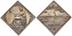 Très rare médaille en argent, 1900, AG 27.72 g. 34 mm
Peltzer-1021
FDC