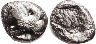 LYCIAN Dynasts, Stater, 490-430 BC, Pegasos left, T on rump/bull forepart l, in ...