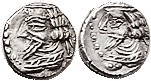 R PERSIS, Pakor II, 1st cent AD, Obol, Bust l./bust l, Alr.594 (Pakor I), GIC-59...
