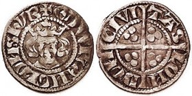 Edward I, 1272-1307, Ar Penny, London, S1385, Nice F-VF, well centered & decently struck, good metal with lt tone, portrait quite clear. (A VF realize...