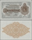 Falkland Islands: 50 Pence 20.02.1974 P. 10b, portrait QEII at right, S/N D68722, in condition: UNC.
 [plus 19 % VAT]