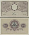 Finland: Finlands Bank 100 Markkaa 1909, P.22 with signatures: Clas von Collan / Müller, almost perfect condition and unfolded, just a few tiny dents ...