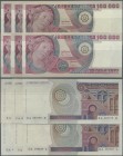 Italy: set of 6 notes 100.000 Lire 1978-82 P. 108, all notes in similar condition, with only light handling and nearly not visible folds in paper, all...