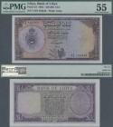 Libya: Bank of Libya ½ Pound 1963, P.24, excellent condition and PMG graded 55 About Uncirculated.
 [plus 19 % VAT]