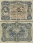 Switzerland: 100 Franken 1st January 1918, P.9a, very popular banknote in still nice condition, some margin splits, several pinholes and minor spots, ...