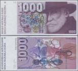 Switzerland: 1000 Franken 1993, P.59f in perfect UNC condition.
 [taxed under margin system]