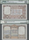 Syria: Banque de Syrie et du Liban 1 Livre 1947 SPECIMEN, P.57s with perforation ”Specimen” and serial number 0.00 000, almost perfect condition and P...