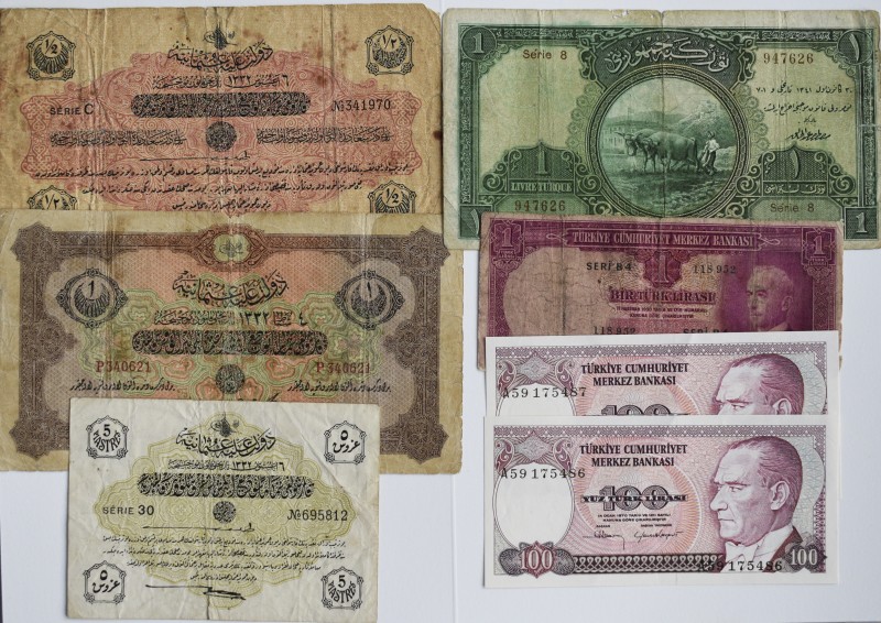 Turkey: Album with 60 banknotes Turkey from the 1930´s till 2006, comprising for...