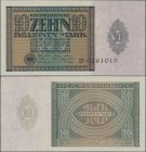 Deutschland - Deutsches Reich bis 1945: 10 Billionen Mark vom 1. Februar 1924, Ro.134 in kassenfrischer Erhaltung: UNC. ÷ 10 Billionen Mark dated 1st ...