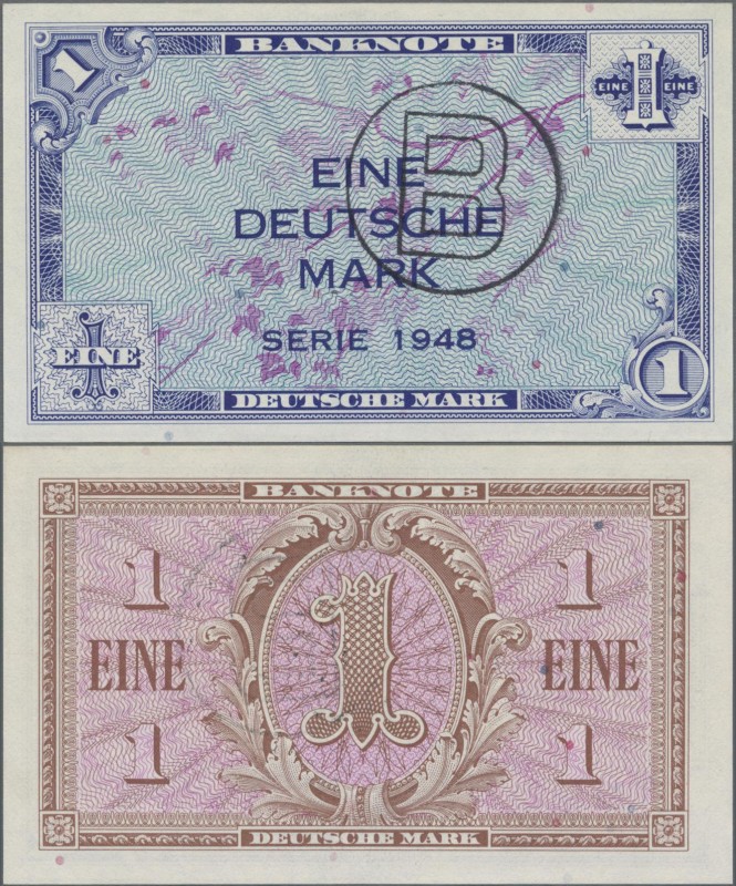 Deutschland - Bank Deutscher Länder + Bundesrepublik Deutschland: 1 DM 1948 mit ...