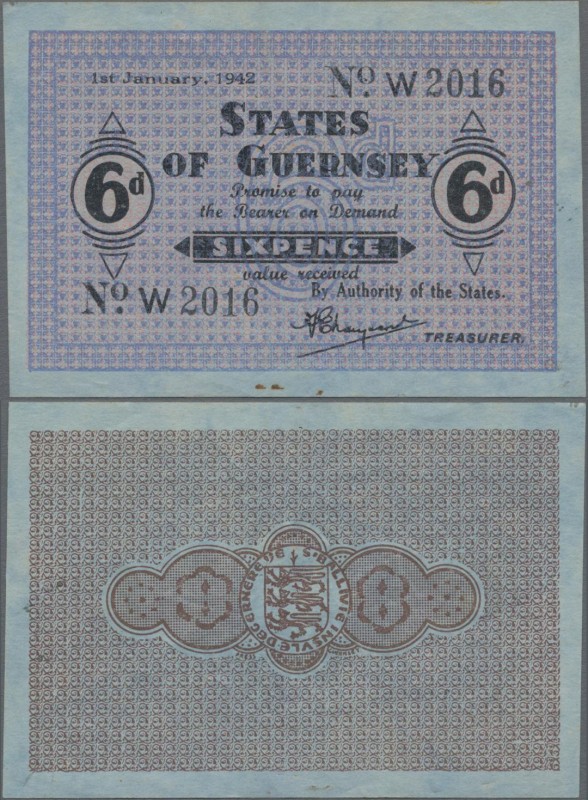 Deutschland - Nebengebiete Deutsches Reich: Guernsey, Deutsche Besatzungsausgabe...