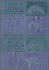 Deutschland - Notgeld besonderer Art: Lautawerk, Vereinigte Aluminiumwerke AG, 2 x 20, 2 x 50 Mark, 10.10.1922, silberfarbene Aluminiumfolie, für dies...