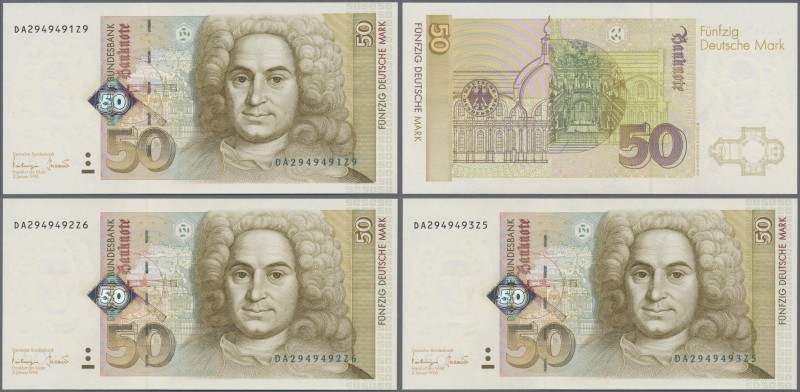 Deutschland - Bank Deutscher Länder + Bundesrepublik Deutschland: Lot mit 10 for...