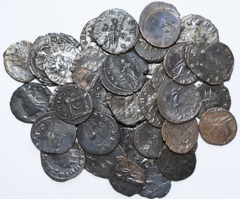 Römische Kaiserzeit: Lot 40 nicht näher bestimmter Münzen, augenscheinlich alles...