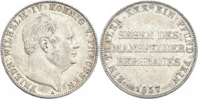 Preußen: Friedrich Wilhelm IV. 1840-1861: Taler 1859 A (Ausbeutetaler), AKS 79, Jaeger 85, 18,40 g. Sehr schön.
 [differenzbesteuert]