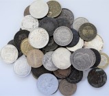 Frankreich: Lot diverse Münzen aus Frankreich, von alt bis modern. Dabei auch Silbermünzen.
 [differenzbesteuert]