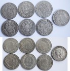 Haus Habsburg: Lot 7 Münzen, dabei 6 x 20 Kreuzer 1780-1810 plus 1 x 2 Kronen 1913, überwiegend vorzüglich.
 [differenzbesteuert]