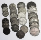 Preußen: Lot 24 diverse Kleinmünzen Pfennige/Groschen, überwiegend um 1860.
 [differenzbesteuert]