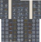 Weimarer Republik: Notmünzen: Sammlung von 48 extrem seltenen Notmünzen, darunter 14 x Consumverein Heidenheim, 6 x Saarland und 18 x Sioux Betriebe K...
