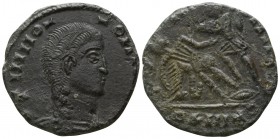 Imitation of Constantine AD 318. Imitating Siscia. Follis Æ