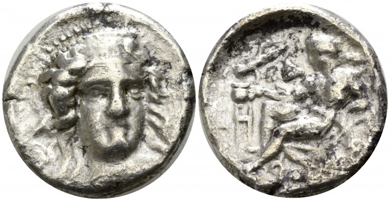 Bruttium. Kroton 400-325 BC.
Nomos AR

21mm., 7,47g.

Head of Hera Lakinia ...