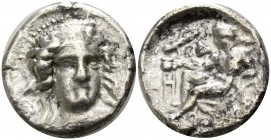 Bruttium. Kroton 400-325 BC. Nomos AR
