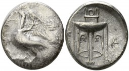 Bruttium. Kroton circa 350-300 BC. Nomos AR