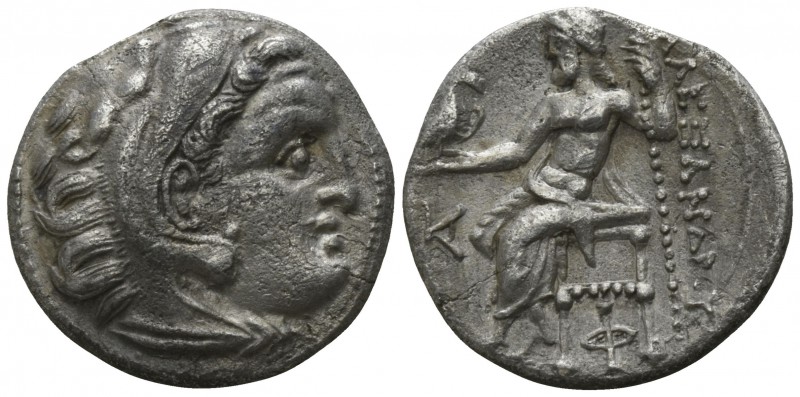Kings of Macedon. Kolophon. Alexander III "the Great" 336-323 BC.
Drachm AR

...