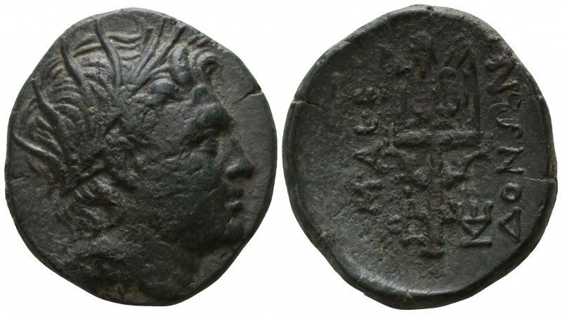 Kings of Macedon. Uncertain mint. Time of Philip V - Perseus 187-167 BC.
Bronze...
