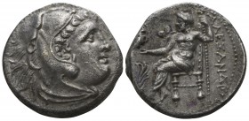 Kings of Macedon. Uncertain mint in Greece or Macedon. Alexander III "the Great" 336-323 BC, (struck circa 310-275 BC).. Drachm AR