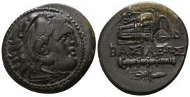 Kings of Macedon. Uncertain mint in Western Asia Minor.. Alexander III "the Great" 336-323 BC. Bronze Æ