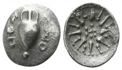 Lokris. Lokris Opunti 375-350 BC. Obol AR