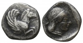 Corinthia. Corinth circa 480-400 BC. Hemidrachm AR