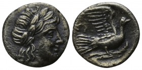 Sikyonia. Sikyon circa 350-320 BC. Obol AR